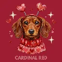 V02 - Dachshund Heart Headband Cardinal_Blank.webp