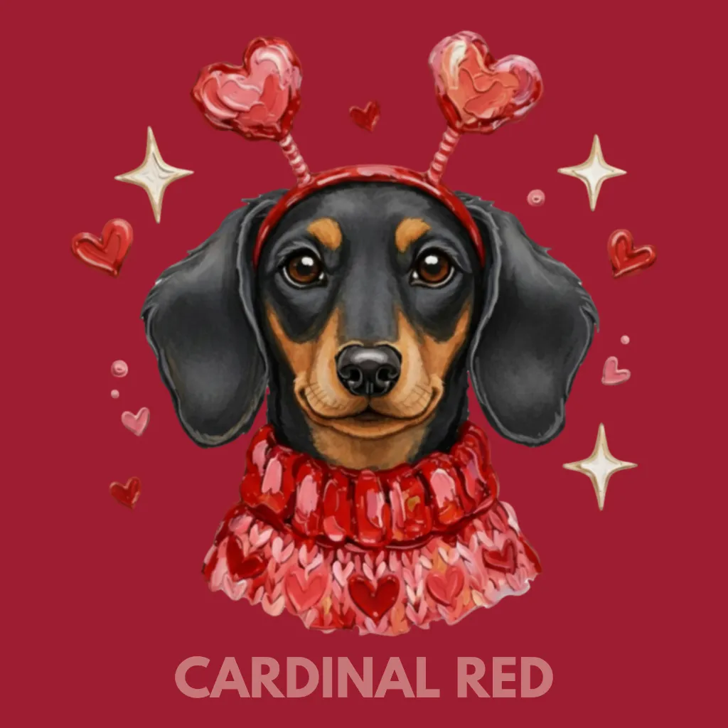 V03 - Dachshund Heart Headband Black and Tan Cardinal_Blank.webp