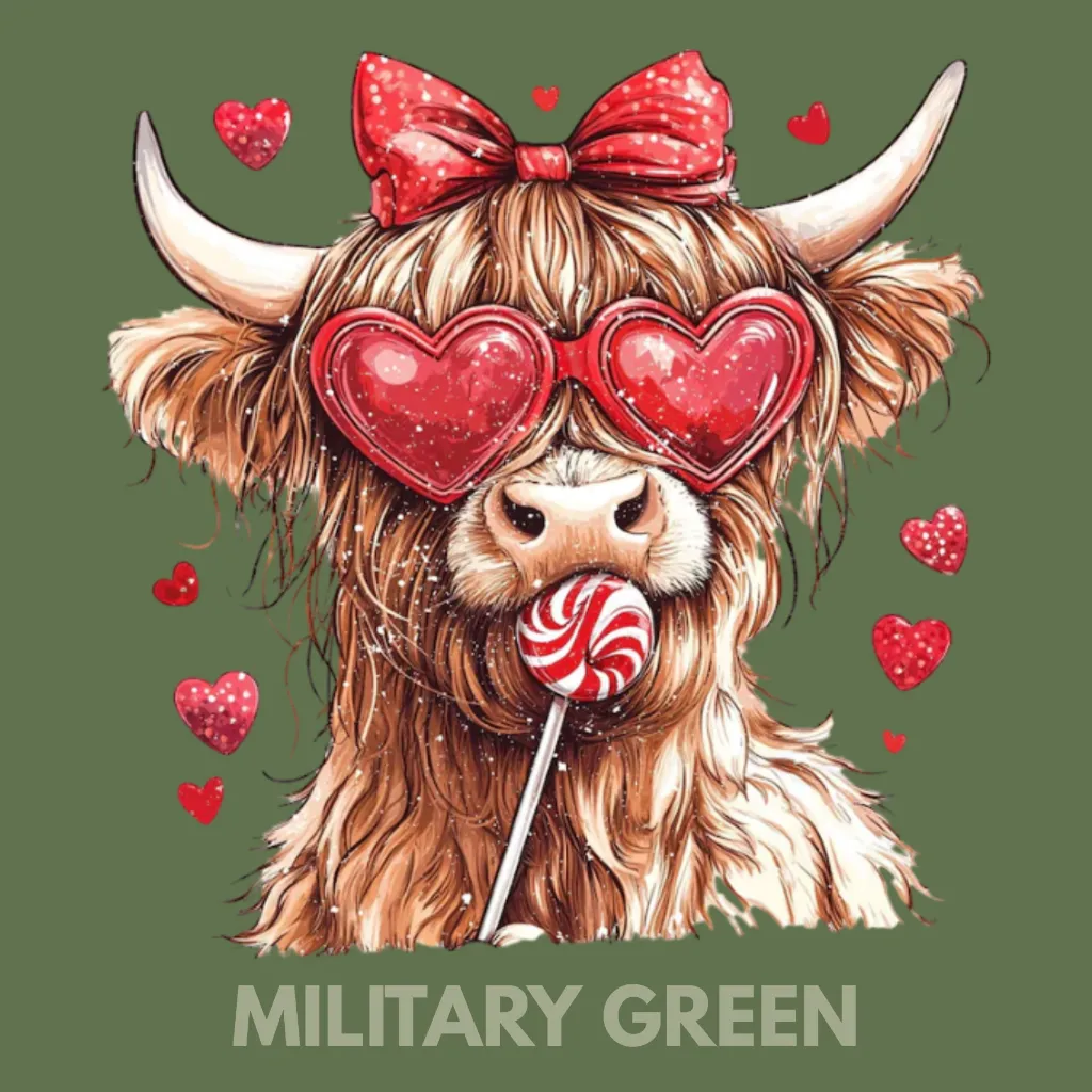 V04 - Highland licking lollipop MilitaryGreen_Blank.webp