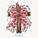 V07 - Matthew 22 Cross with bow Ivory_Blank.webp
