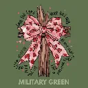 V07 - Matthew 22 Cross with bow MilitaryGreen_Blank.webp
