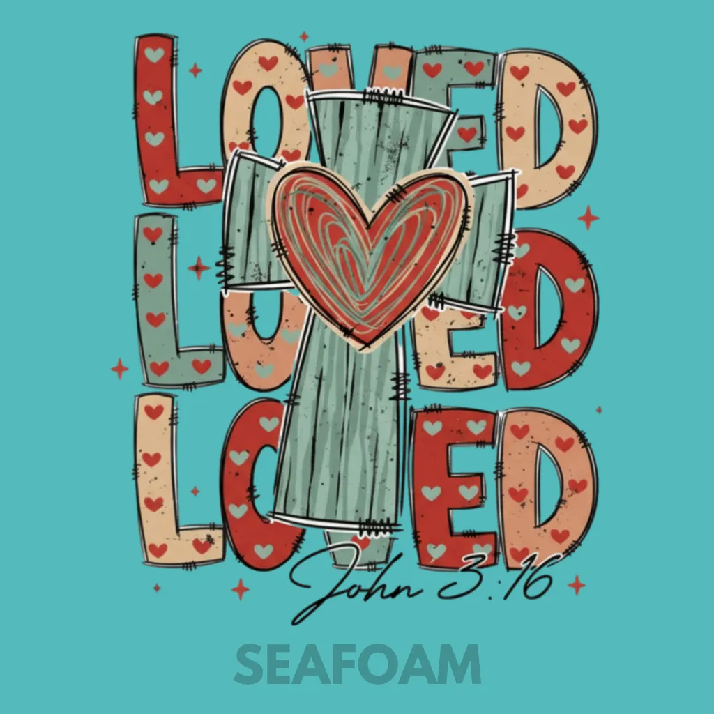 V09 - x3 Love with Cross John 3_16 Seafoam_Blank.webp
