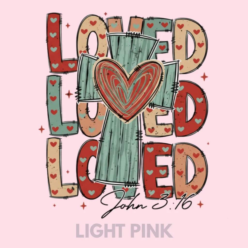V09 - x3 Love with Cross John 3_16 LightPink_Blank.webp