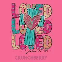 V10 - x3 Love with Cross John 3_16 BRIGHT TEAL and PINKS Crunchberry_Blank.webp