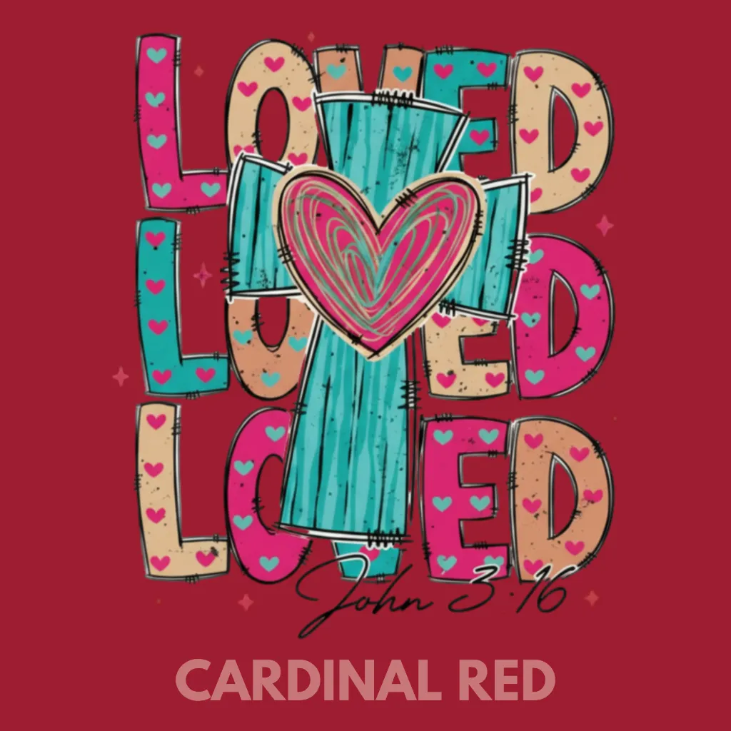 V10 - x3 Love with Cross John 3_16 BRIGHT TEAL and PINKS Cardinal_Blank.webp