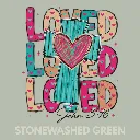 V10 - x3 Love with Cross John 3_16 BRIGHT TEAL and PINKS StonewashedGreen_Blank.webp