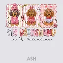 V14 - x3 Dachshund is my Valentine Ash_Blank.webp