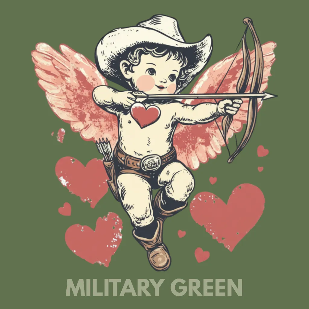V17 - Cowboy Cupid MilitaryGreen_Blank.webp