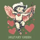 V17 - Cowboy Cupid MilitaryGreen_Blank.webp