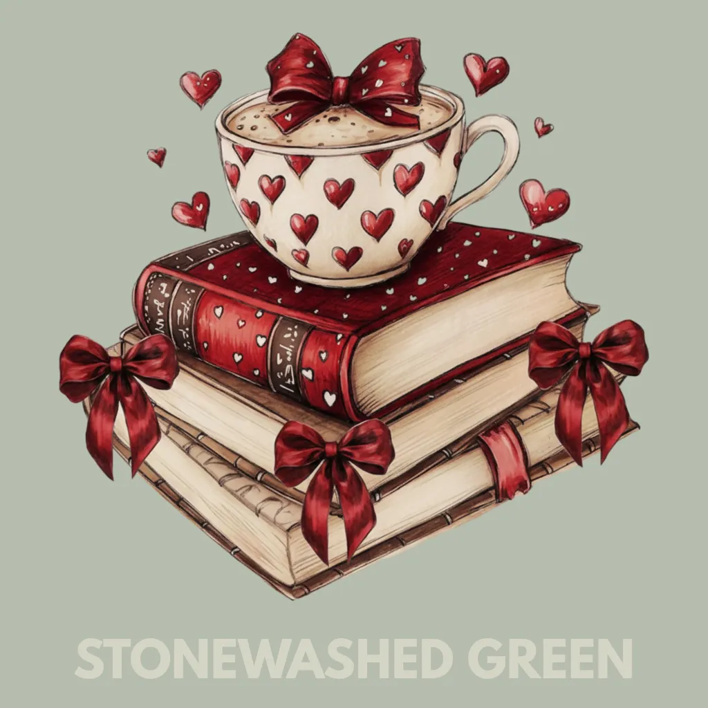 V20 - Coffee Cup on Stacked Books StonewashedGreen_Blank.webp