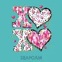 V21 - XOXO Black, white, pink, gold Seafoam_Blank.webp