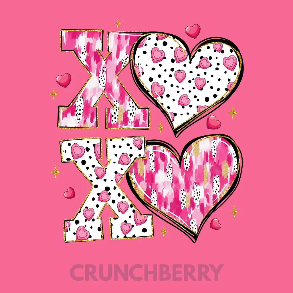 V21 - XOXO Black, white, pink, gold Crunchberry_Blank.webp