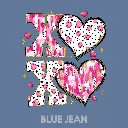 V21 - XOXO Black, white, pink, gold BlueJean_Blank.webp