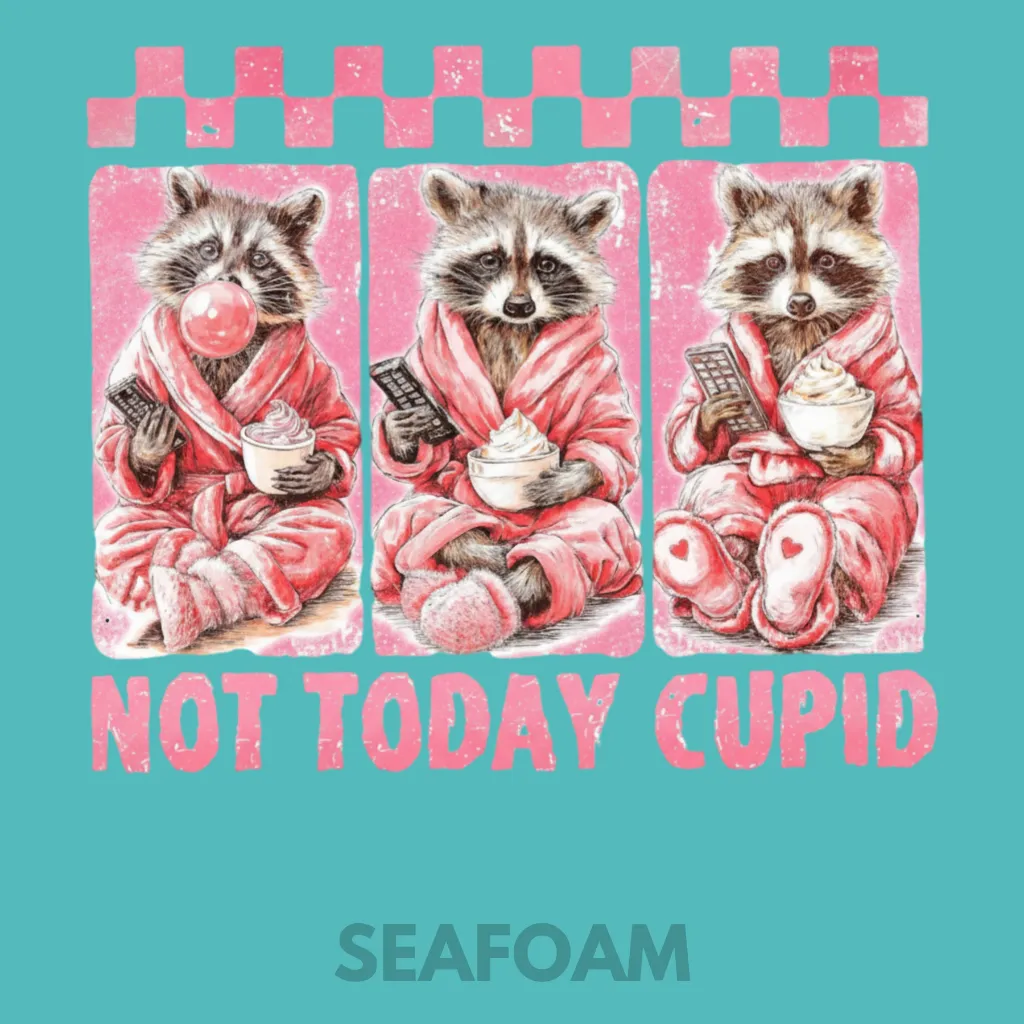 V26 - Not Today Cupid x3 Racoons Seafoam_Blank.webp
