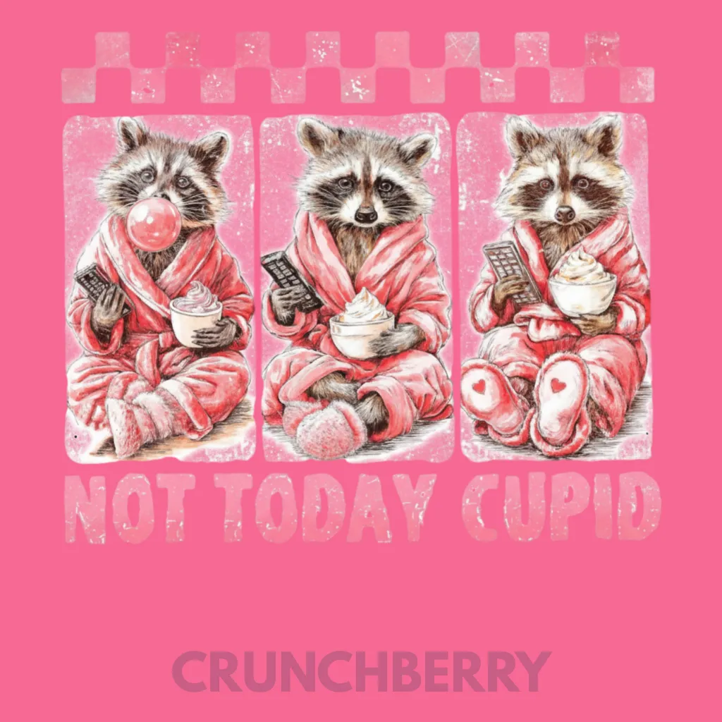 V26 - Not Today Cupid x3 Racoons Crunchberry_Blank.webp