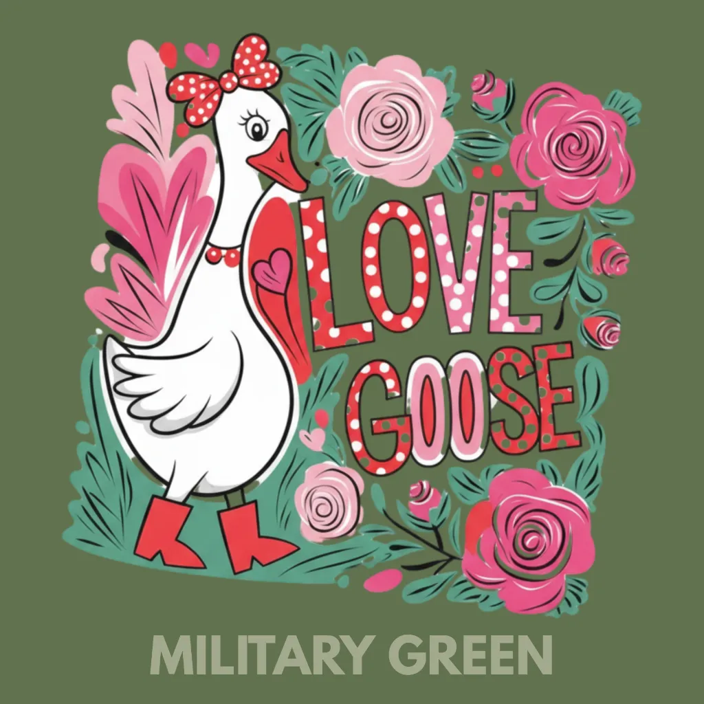 V28 - Love Goose MilitaryGreen_Blank.webp
