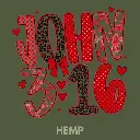 V31 - John 3.16 Red Applique Hemp_Blank.webp