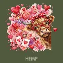 V33 - Highland Cow collage Hemp_Blank.webp