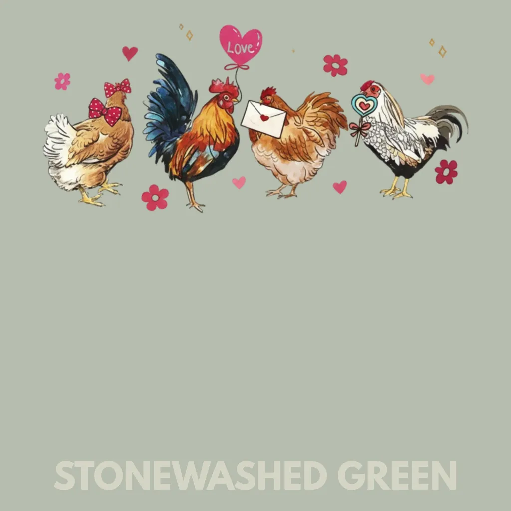 V37 - x4 Chickens StonewashedGreen_Blank.webp