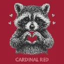 V39 - Racoon Heart Hands Cardinal_Blank.webp