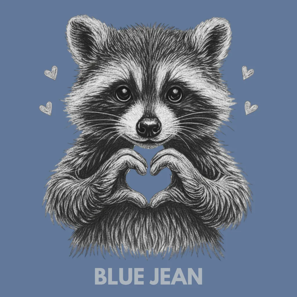 V39 - Racoon Heart Hands BlueJean_Blank.webp