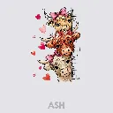 V41 - Valentines Highland Cow Peakers Ash_Blank.webp