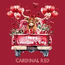 V42 - Highland Cow Valentines Truck Cardinal_Blank.webp