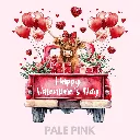 V42 - Highland Cow Valentines Truck PalePink_Blank.webp