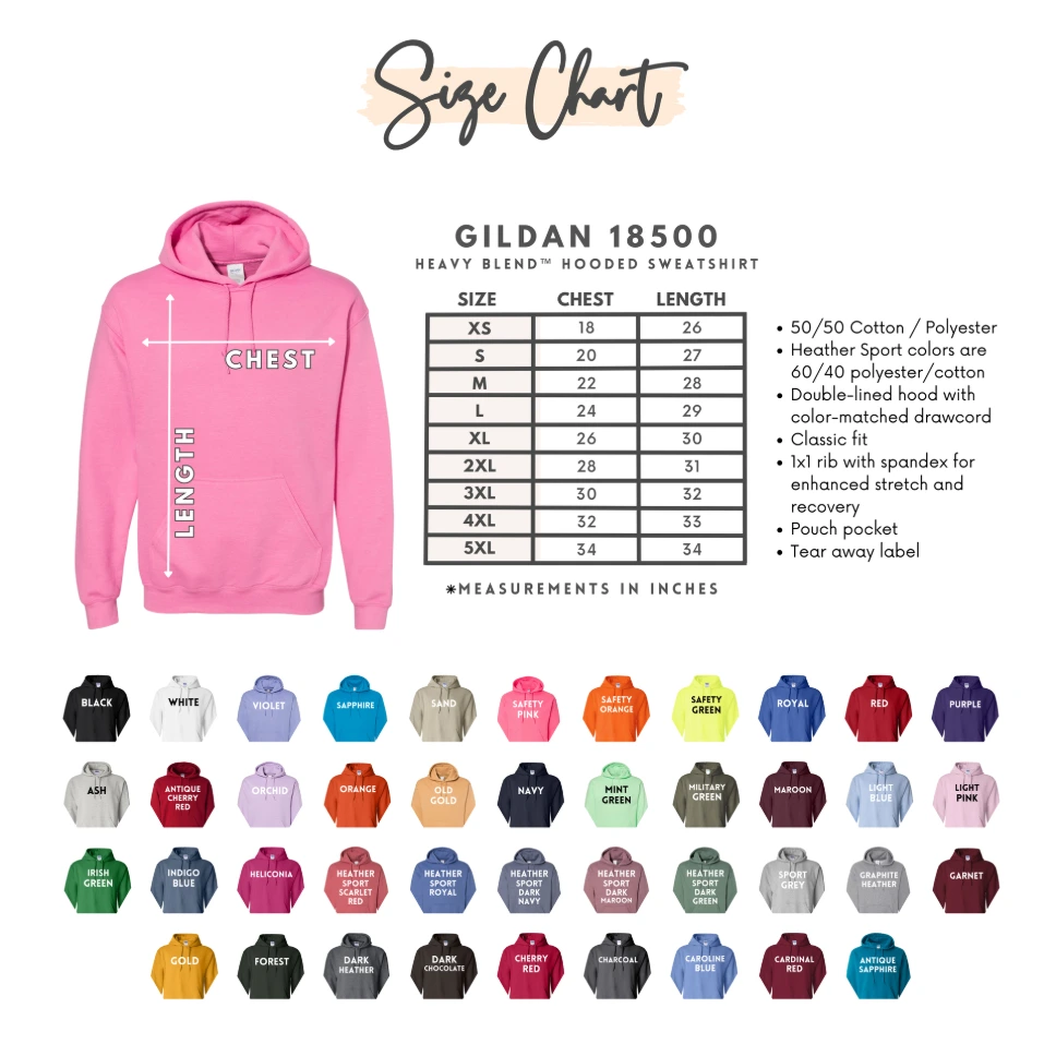 Hooded Sweatshirt "Hoodie" (Adult) (Light Pink, S)