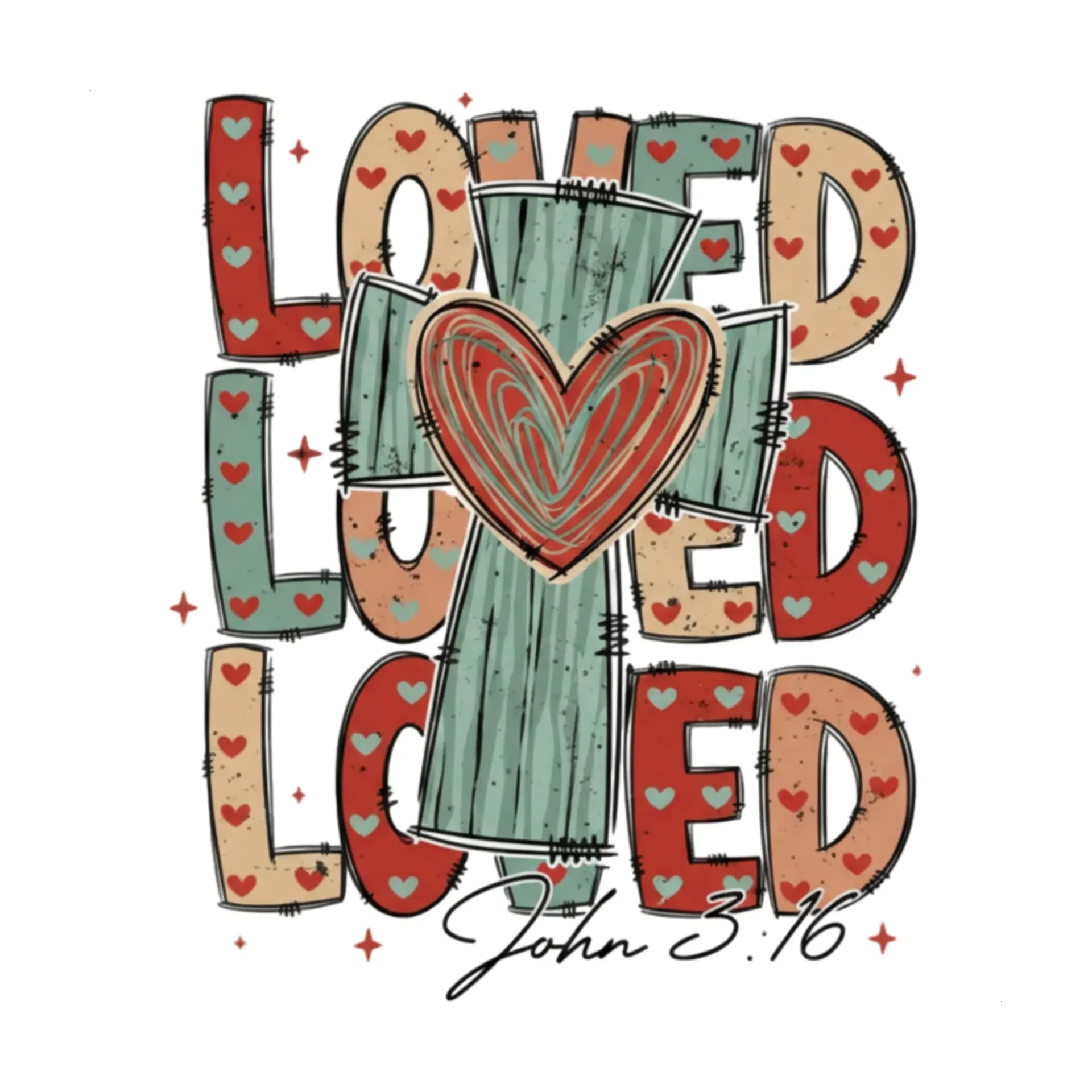 V09 - LOVED x3 with Cross - John 3:16 (muted)