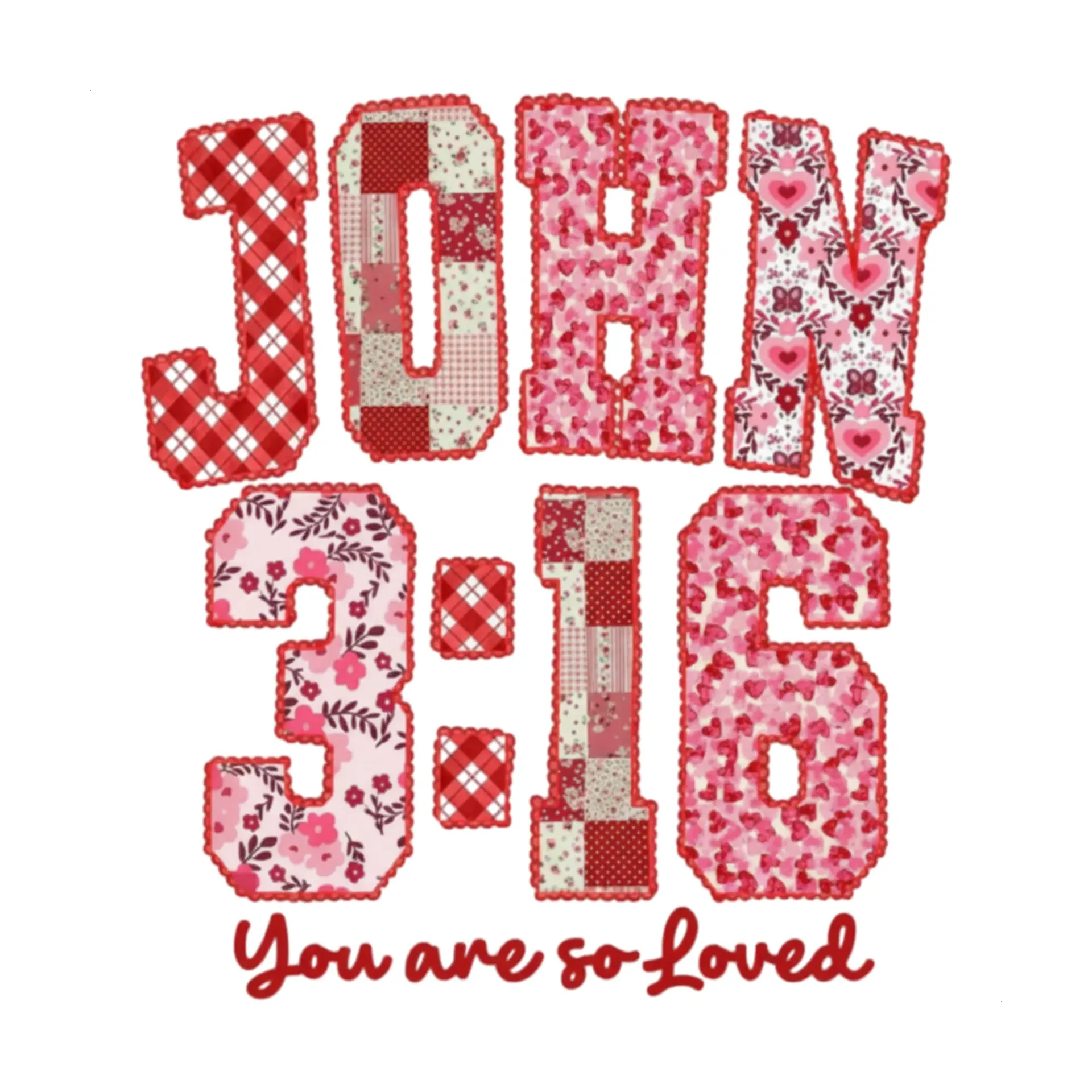 V25 - John 3:16 Quilted