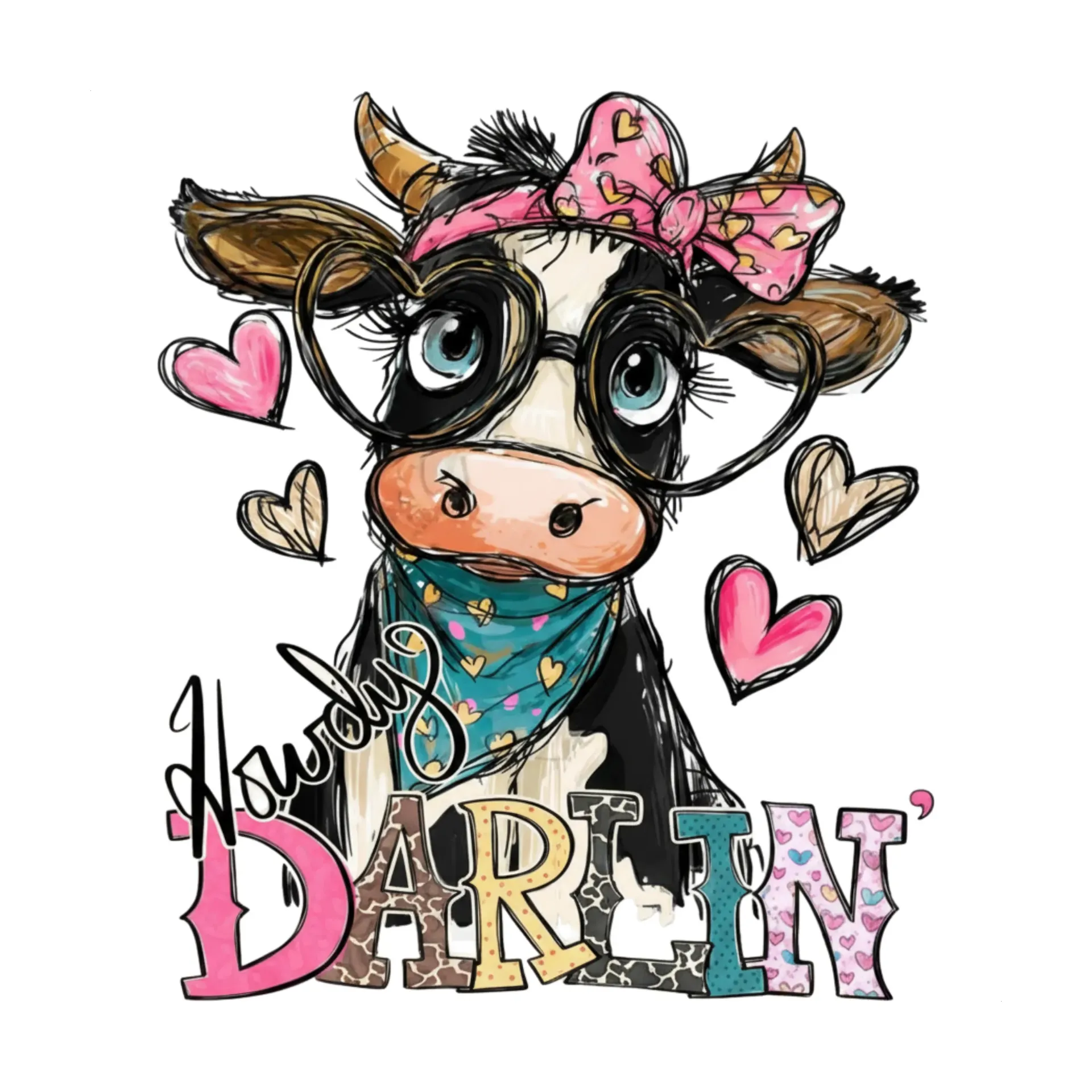 V27 - Howdy Darlin' Cow