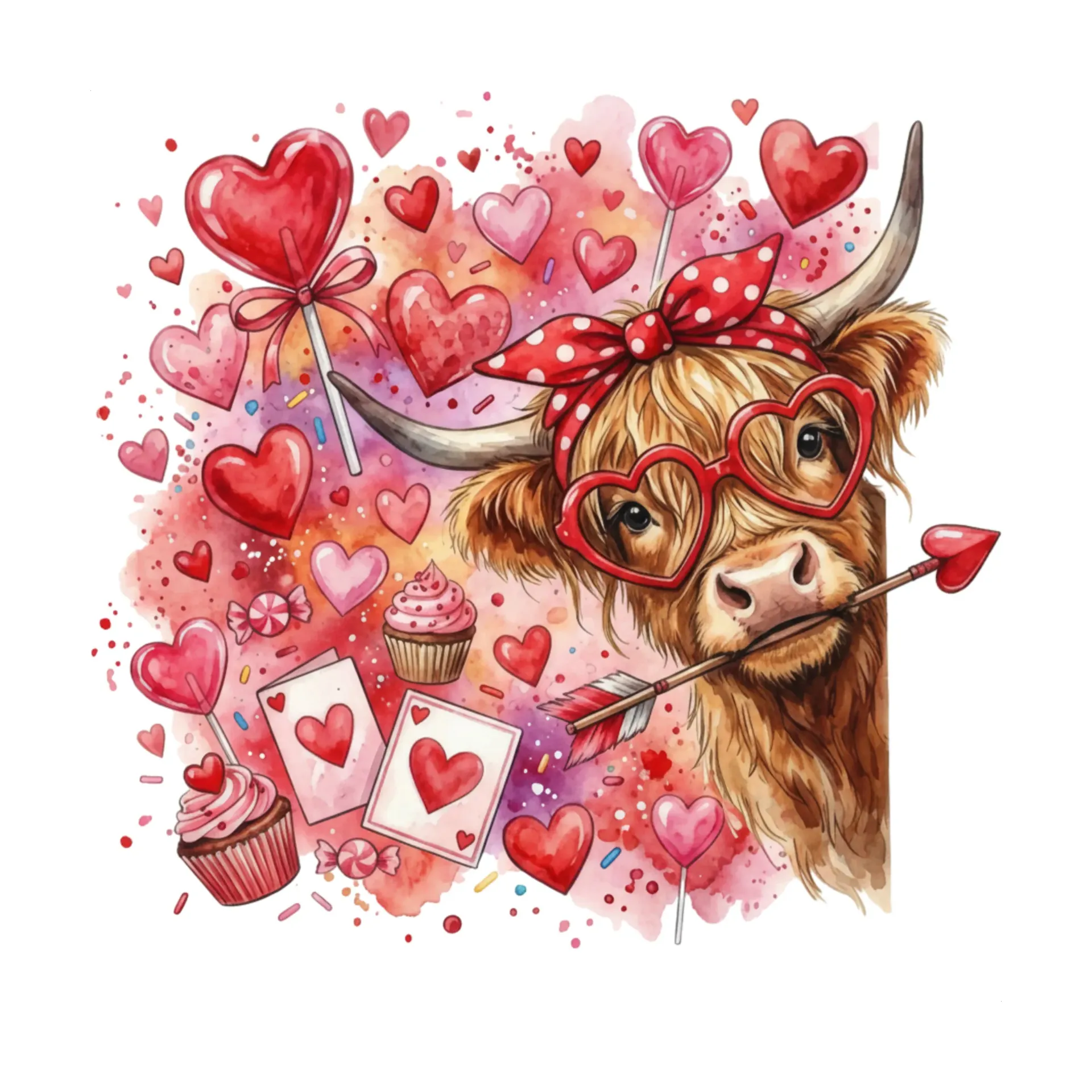 V33 - Highland Cow collage