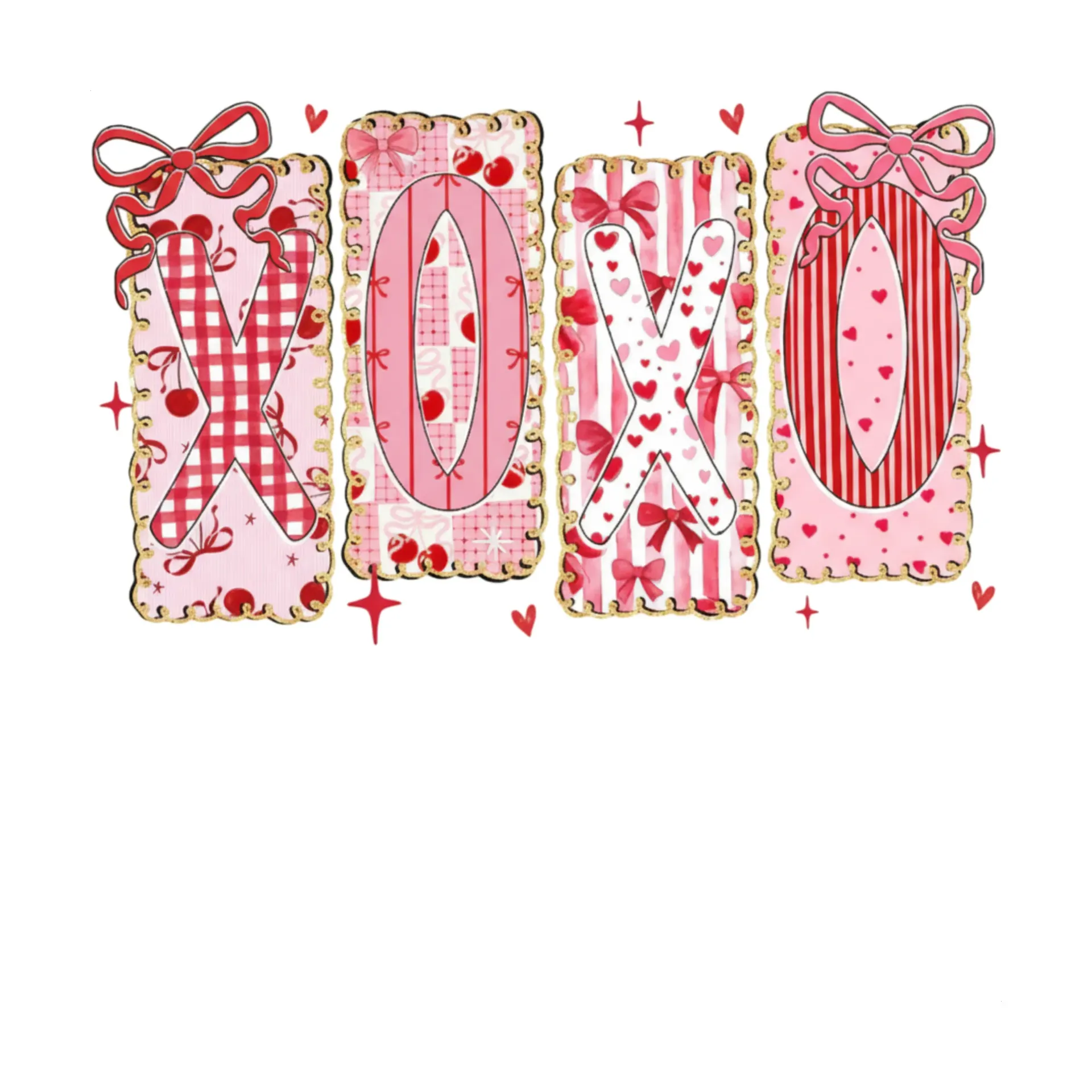 V40 - XOXO Patchwork quarters